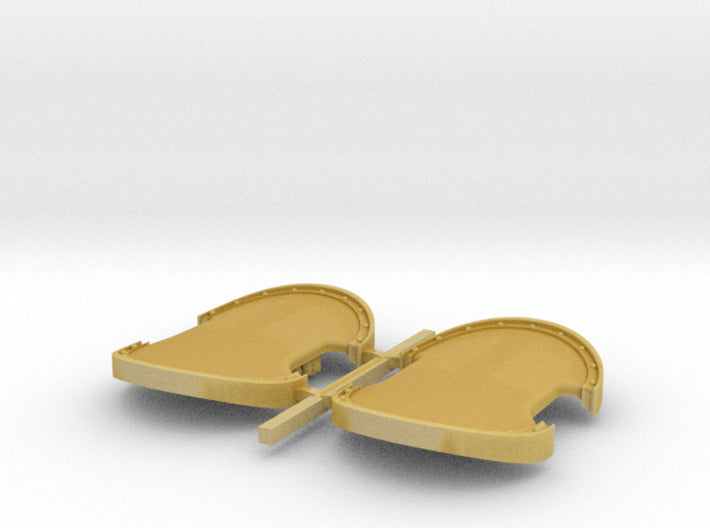 Base - Trojan Power Shields (L&amp;R) 3d printed