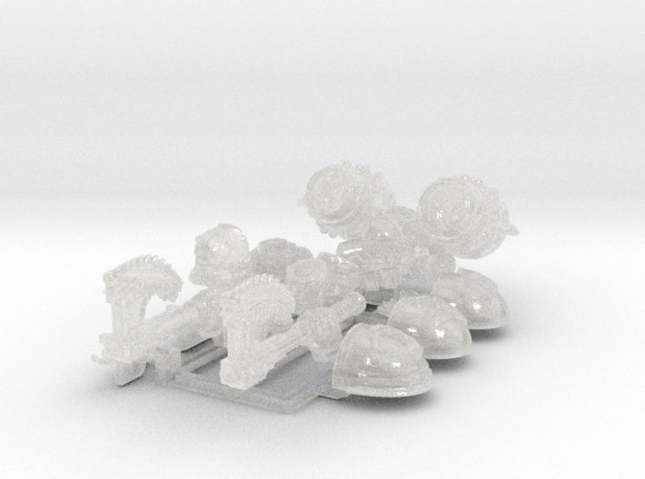 Character Kit: Captain Akia 3d printed