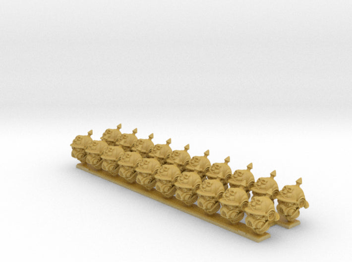 Krezrit TrenchTroopers: Human Head Swaps 3d printed