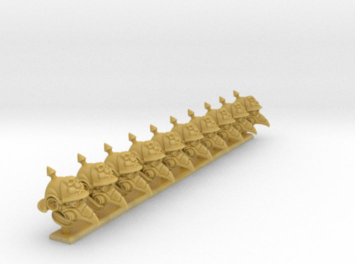 Krezrit Beaked Trenchers: Human Head Swaps 3d printed