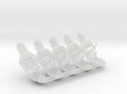 5x ST:1 Right-handed Chain Fists 3d printed