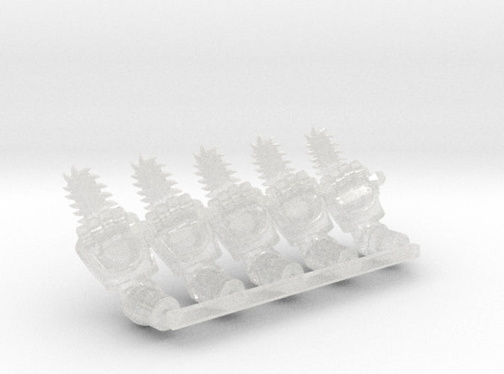 5x ST:1 Right-handed Chain Fists 3d printed
