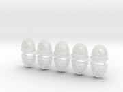 10x Alpha Omega- G:11ct Tech Pauldron Sets 3d printed