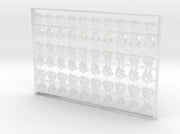 60x Hydra Mechanicus - L&amp;R Shoulder Insignias 3d printed