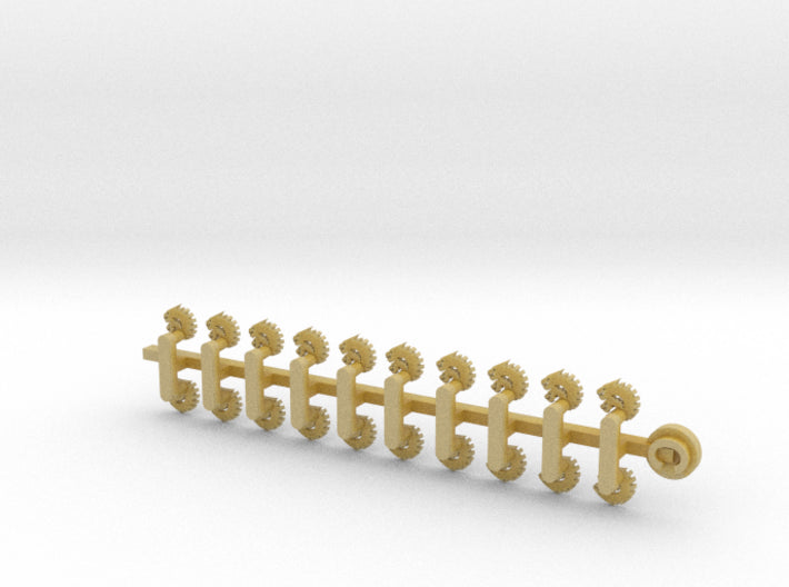 L&amp;R Hydra Mechanicus - Tiny Convex Insignias (3mm) 3d printed