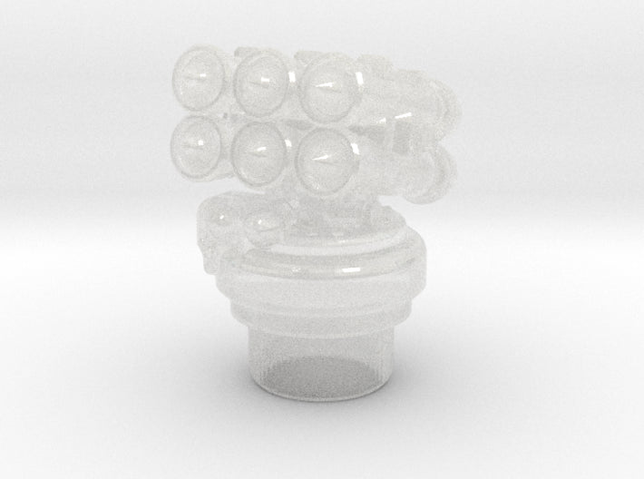 Hav-Launcher - R2 Hatch Turrets 3d printed