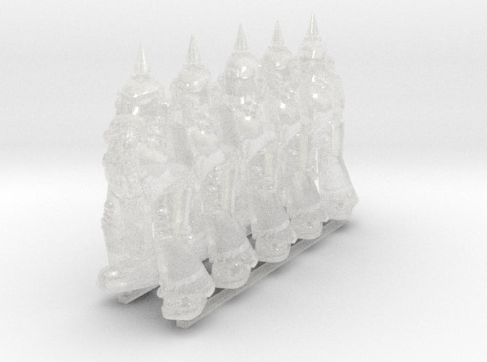 5x Old-School Purge Trooper - Body Set 1 3d printed