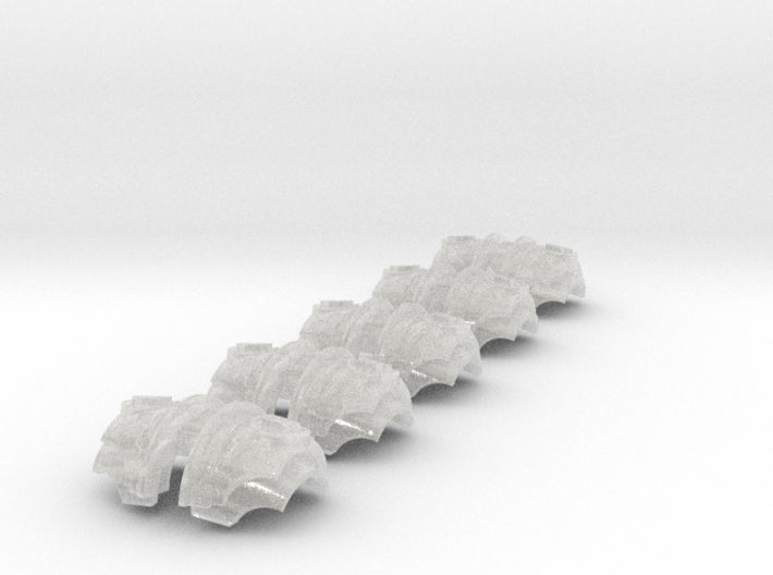 Kings Fists - T:2a Cataphractii Shoulder Sets 3d printed
