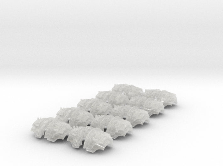 Raven Wings - T:2a Cataphractii Shoulder Sets 3d printed