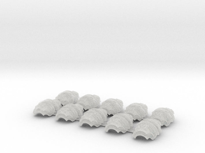 Moon Wolves 2 - T:2a Cataphractii Shoulder Sets 3d printed