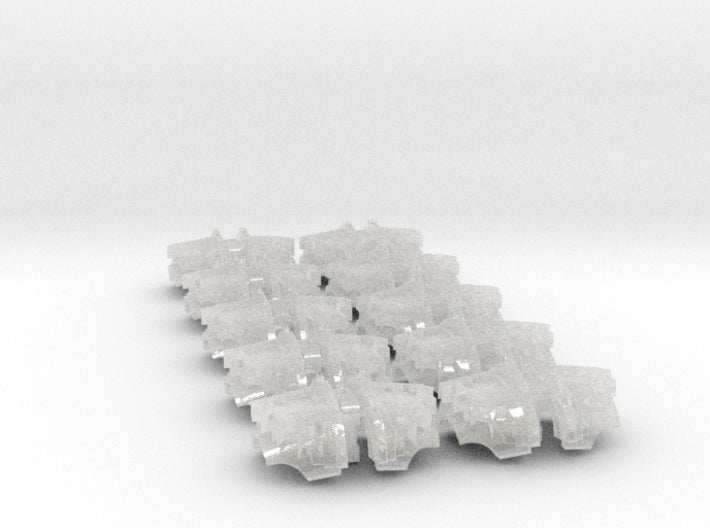 Wrecker Legion - T:2a Cataphractii Shoulder Sets 3d printed