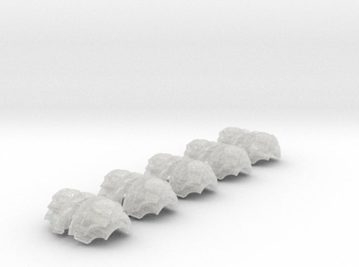 Mortifactors - T:2a Cataphractii Shoulder Sets 3d printed