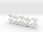 13th Co. - G:4 Wolf Skull PACs 3d printed