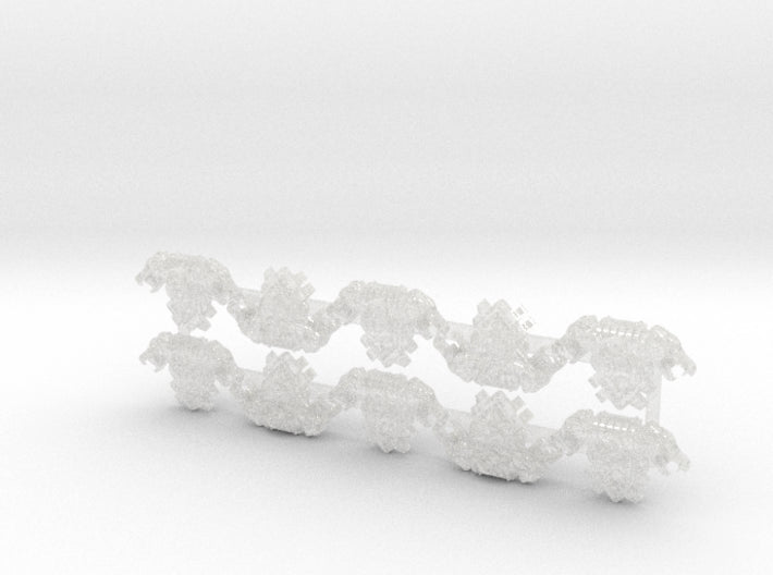 13th Co. - G:4 Wolf Skull PACs 3d printed