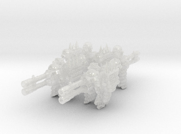 Chaos Anger Cannon wPack (SM) 3d printed