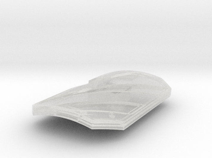 Hazard Stripes - Marine Boarding Shields 3d printed