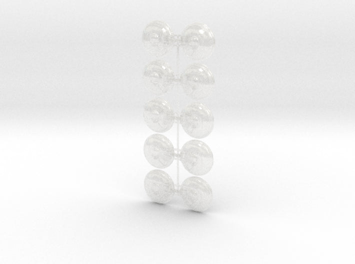 Ultra Legion - Naxos Combat Shields 3d printed