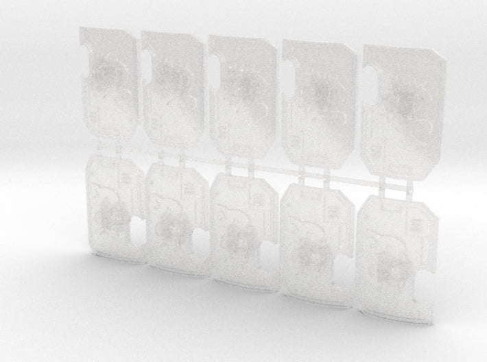 Hydra Legion- Marine Boarding Shields w/Hand 3d printed