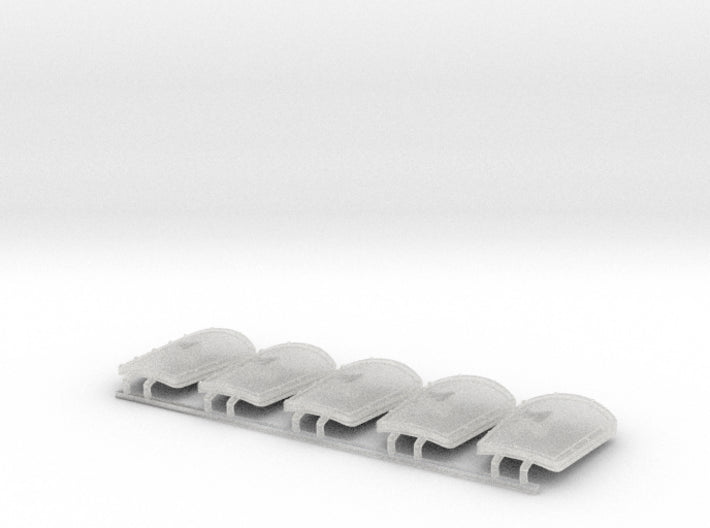 Blank - Manowar Boarding Shields (L) 3d printed