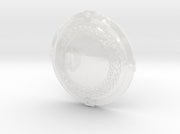 Braided Ring - Round Power Shields (L&amp;R) 3d printed