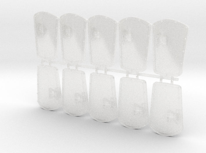 Blank - Manowar Boarding Shields (L) 3d printed