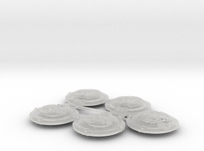 Void Drakes [FR] - Round Power Shields (L&amp;R) 3d printed