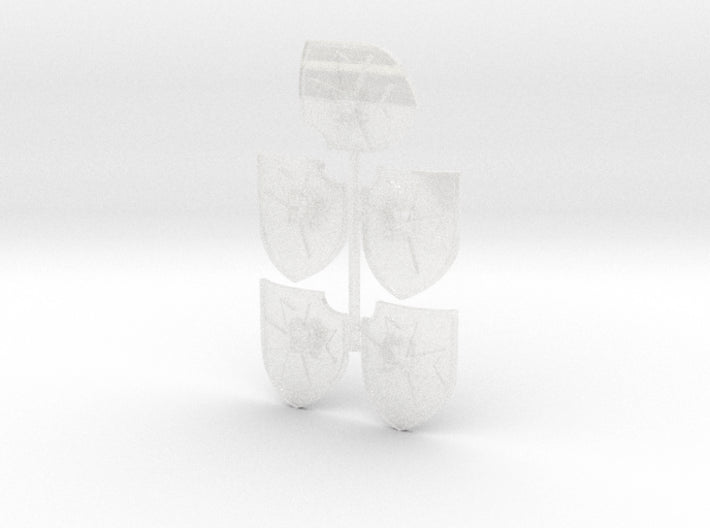 Maltese Cross - Lancer Power Shields (L&amp;R) 3d printed