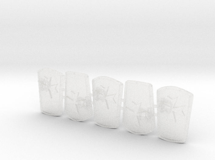 Maltese Cross - Manowar Power Shields (Left) 3d printed