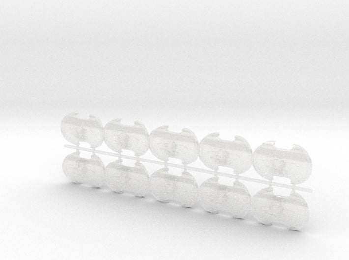 Neptune Spears - Trojan Power Shields (L&amp;R) 3d printed