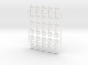 Clan Kaargul - Shoulder Insignia pack 3d printed