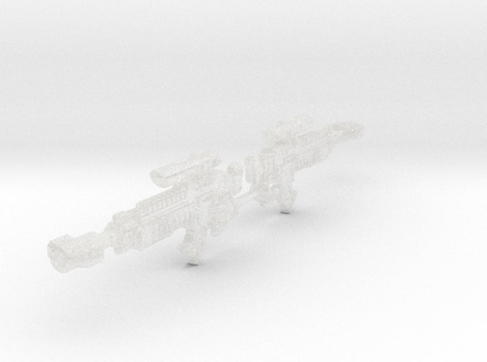 PrimeSniper X22: Stalker (L&amp;R) 3d printed