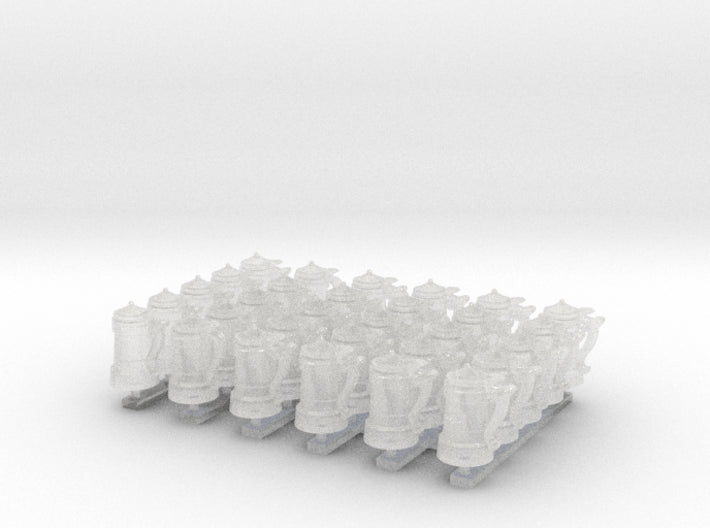 Vegaram (Squat) Tankards 3d printed