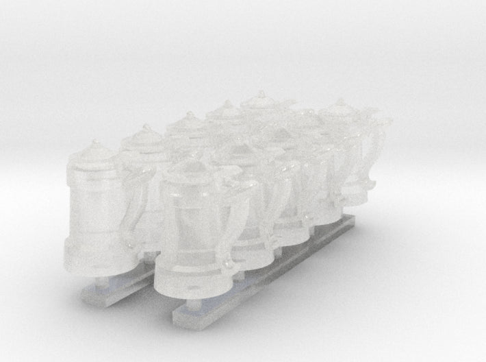Vegaram (Squat) Tankards 3d printed