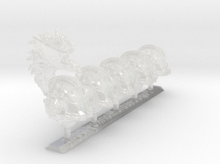 Studded - Vanguard Helmets : Squad Set 3d printed