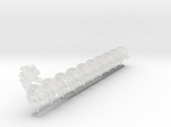 Studded - Vanguard Helmets : Squad Set 3d printed