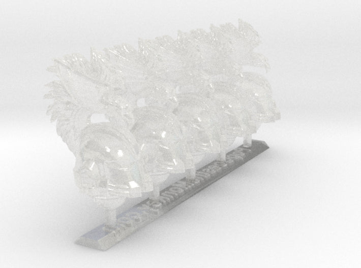 Eagle Plum Crest - Vanguard Helmets 3d printed