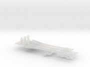 Eldar Glimmer Lances: Set 5 3d printed