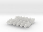 Xenos Hunters: Primefire XD1-Mrkm Squad Set 3d printed