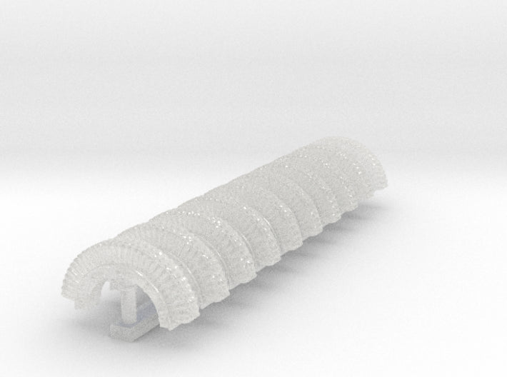 Base - Centurion Helm Crest Add-ons 3d printed