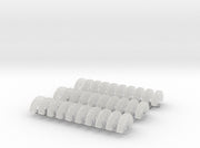 Base - Centurion Helm Crest Add-ons 3d printed