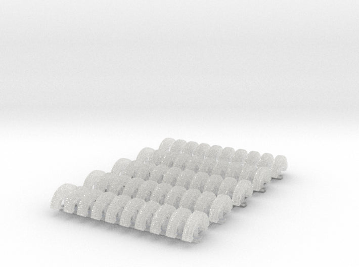 Base - Centurion Helm Crest Add-ons 3d printed