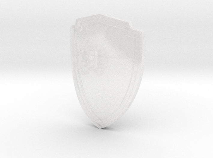 Blank Crest:1 - Power Kite Shields (Left) 3d printed