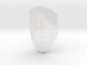Blank Crest:3 - Power Kite Shields (Left) 3d printed