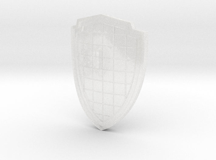 Blank Crest:3 - Power Kite Shields (Left) 3d printed