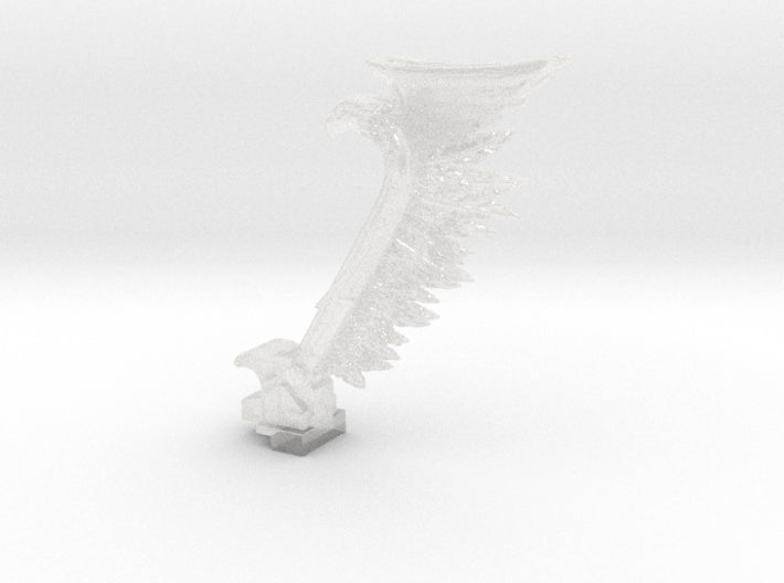 Ragged Raptor : Angled Biker Wing 3d printed