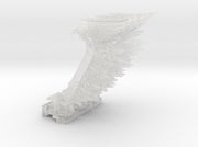 Ragged Raptor : Angled Biker Wing 3d printed