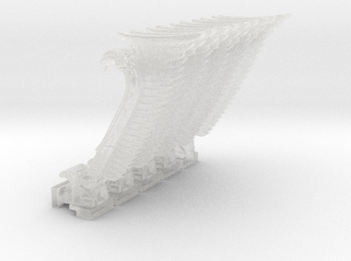 Streamline Raptor : Angled Biker Wing 3d printed
