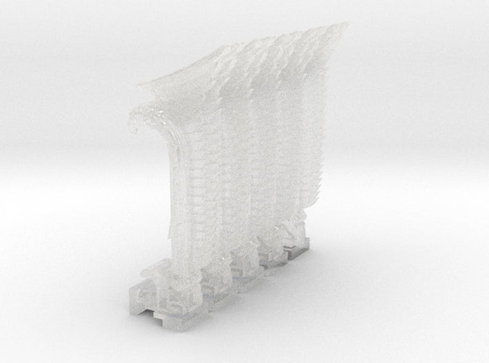 Streamline Raptor : Vertical Biker Wing 3d printed