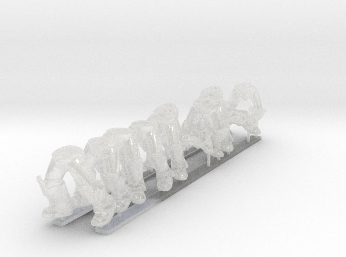 Mixed - Bloodguard Power Armor Legs 3d printed