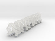 Standing - Bloodguard Power Armor Legs 3d printed